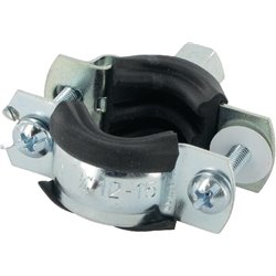 Obejma do rur z wkładką gumową 12-15 mm Fischer 4006209794401