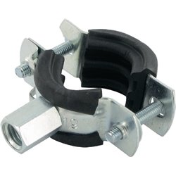 Obejma do rur z wkładką gumową 15-19 mm Fischer 4006209794418