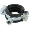 Obejma do rur z wkładką gumową 25-30 mm Fischer 4006209794432