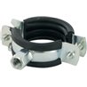 Obejma do rur z wkładką gumową 32-37 mm Fischer 4006209794449