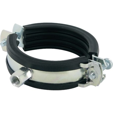 Obejma do rur z wkładką gumową 68-73 mm Fischer 4006209794500