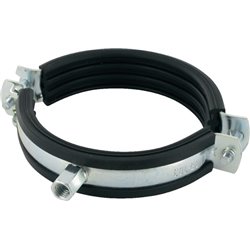 Obejma do rur z wkładką gumową 95-103 mm Fischer 4006209794548