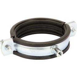 Obejma do rur z wkładką gumową 156-162 mm Unbranded 8711893045789