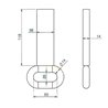 Łańcuch 14x50 35 listw (14x36x118) Tytan, 2244/05-00-21 Unia 5700037492780