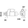 Rozrusznik Renault, Fiat, Ford, Laverda 6005706619, 4713806, 4807376 Kramp 8719493093704