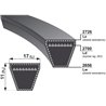 Pas klinowy HB Optibelt, 2640 mm