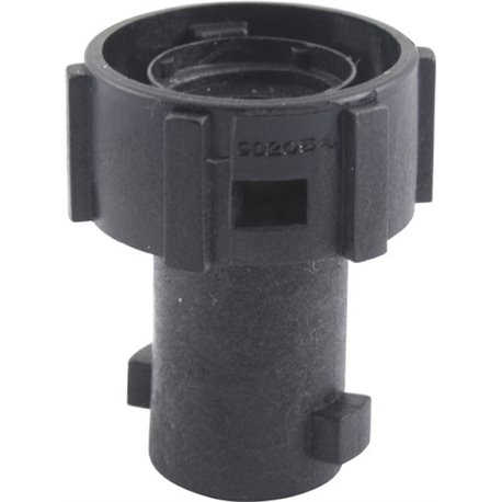 Adapter pokrywki dyszy, bagnet, gwint, czarny, teejet