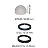 Tulejka zwrotnicy Merlo rlo 024958, 024986, 034483 Vapormatic 5035776762857