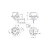 Pompa paliwa 45/40 ULPK0013, pasuje do Ford, Valmet/Valtra