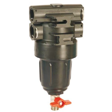 Filtr Liniowy T2 Inox 32mesh Wkład Czerwony