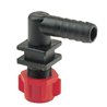 Korpus rozpylacza Arag 413513 pojedynczy krańcowy na wąż 19mm , do nakrętki 3/8"BSP