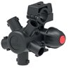 Korpus rozpylacza Arag 40649W7 Compact Jet 5-krotny do rury 21mm (1/2") z przyłączem 10mm