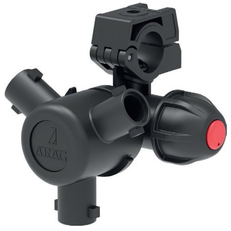 Korpus rozpylacza Arag 40642W7 Compact Jet 3-krotny do rury 21mm (1/2") z przyłączem 10mm