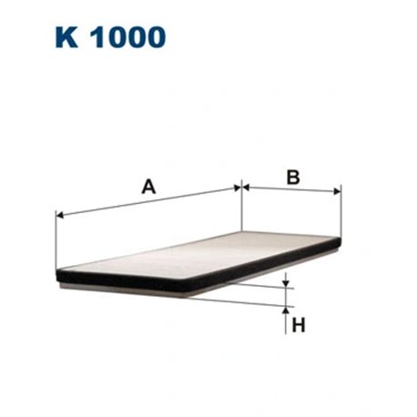 Filtr kabinowy K1000