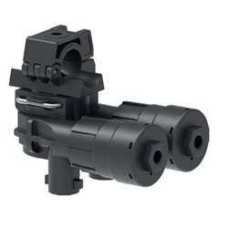 Korpus rozpylacza Arag 4063F451 SeleJet 2-krotny do rury 26,4mm (3/4") z przyłączem 10mm sterowane pneumatycznie