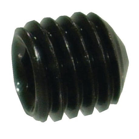 Wkręt dociskowy DIN914 M8x20 mm stalowy 45H
