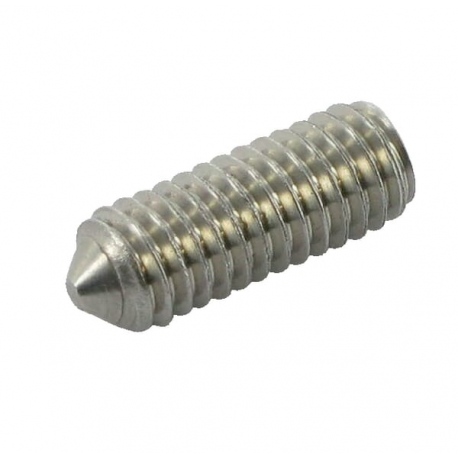 Wkręt dociskowy DIN914 M6x16 mm ze stali nierdzewnej A2