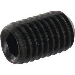 Wkręt dociskowy din916 M10x16 czarny Kramp 8716106388394