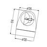 Lampa błyskowa na magnes 12V-H1 Hella 2RL007337021