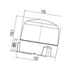 Lampa błyskowa LED na magnes 12V/24V Hella 2RL010 979-021