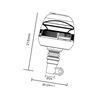 Lampa błyskowa LED na uchwyt 12V/24V 140B-LA20020 Kramp 8719607206020