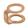 Podkładka miedziana podwójna, 6x11x1 H-8mm