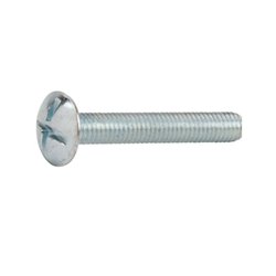Wkręt z łbem grzybkowym poszerzanym kl. 4.6 ocynk ,  M6 x 30 mm
