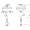 Siłownik hydrauliczno-pneumatyczny, T30 EPL30/60 Kramp 8719493662306