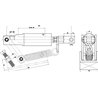 Hydrauliczny siłownik hamulcowy kpl. 20/098 Kramp 5700038821183