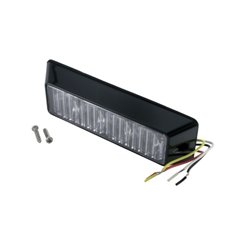 Światło ostrzegawcz stroboskopowe 12V/24V 4 LED pomarańczowe Britax L5600DV