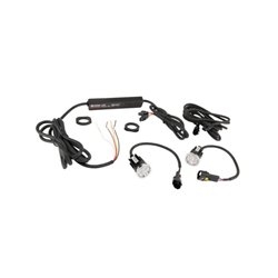 Światło ostrzegawcz stroboskopowe 12V/24V LED z osłoną regulator Britax L9400LDV