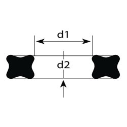 X-ring 64.77x2.62mm 