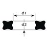 Pierścień uszczelniający x-ring 64.77x2.62mm
