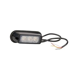 Światło ostrzegawcz stroboskopowe 12V/24V 3 LED