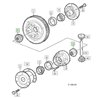 T29394 John Deere Koło koronowe mechanizmu różnicowego