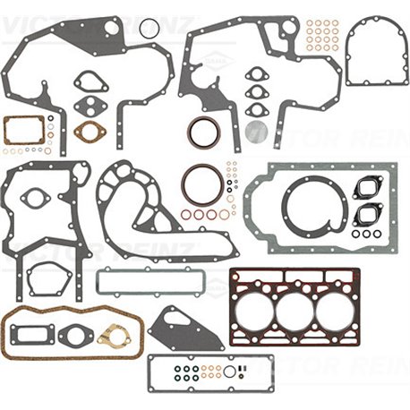 3136802R99 Zestaw uszczelek silnika Case REINZ