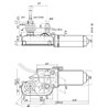 Silnik wycieraczki, 12V Doga 8719607026116