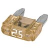 Bezpiecznik płaski Mini 25A L10.9 mm biały op. 50 szt. Hella