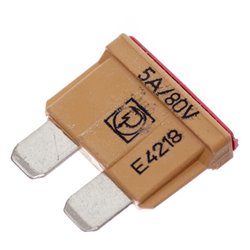 Bezpiecznik płaski, FKS, 80 V, 5 A