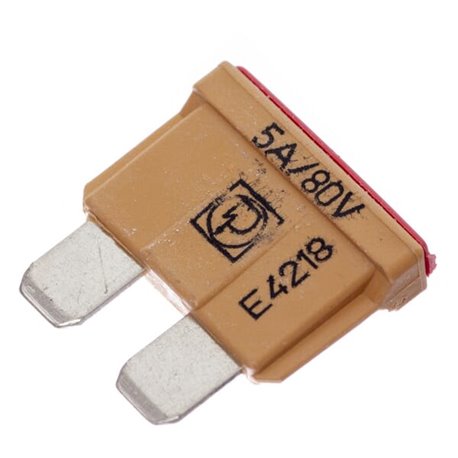 Bezpiecznik płaski, FKS, 80 V, 5 A