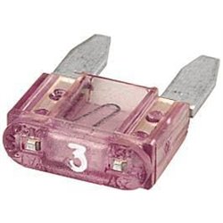 Bezpiecznik, 3 A, Mini