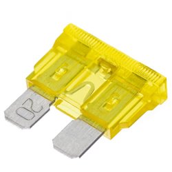Bezpiecznik płaski 32V 20A L18.8 mm żółty iMaXX
