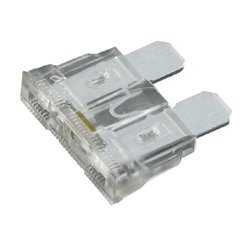 Bezpiecznik płaski 32V 25A L18.8 mm biały iMaXX