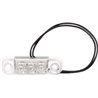 Lampa Obrysowa 3 Led, 285 Tylna Czerwona 12/24v