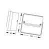 Lampa żółta/biała TOR4514 Britax TOR4514