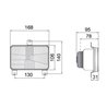 Reflektor Massey Ferguson, Landini 1693944M93, 3542817M91, Cobo 5035776901188