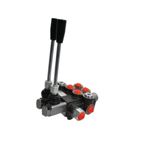 Rozdzielacz hydrauliczny MBV5, 2 sekcyjny A1A1 KZ1C2