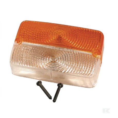 Klosz lampy biało-pomarańczowy 03104020