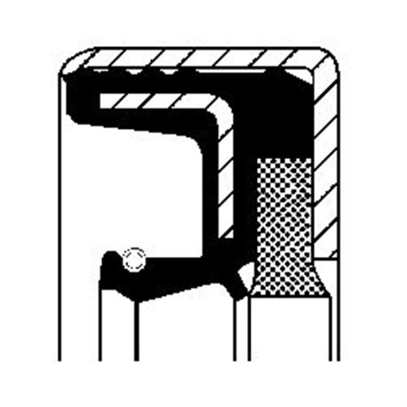 Simmering 75x102x14 COMBI NBR Corteco 12001907