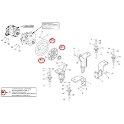 723209 Manitou Kompletne sprzęgło